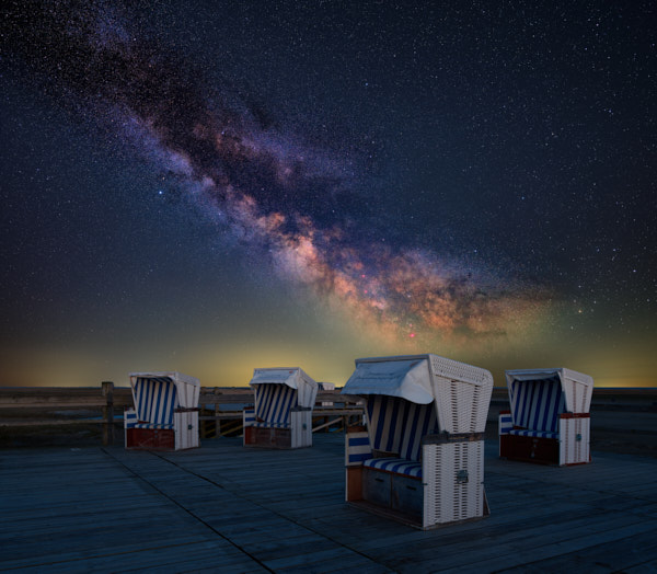Strandkörbe am Böhler Strand, St.-Peter-Ording